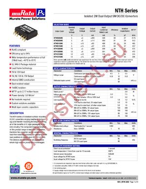 NTH0505MC-R datasheet  